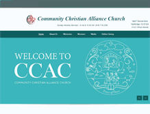Tablet Screenshot of ccalliance.com